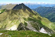 77 Vista verso la dirimpettaia Cima Vallocci tra Val Madre e Valle Lunga ( di Tartano)
